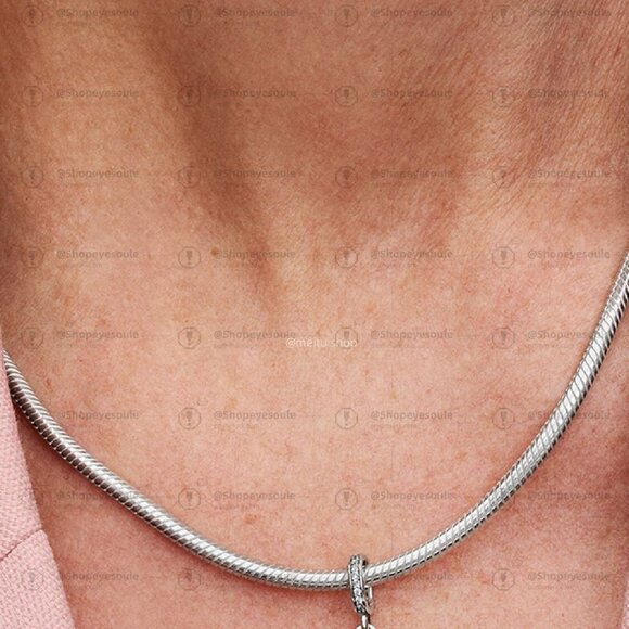 Pandora Mum Opalescent Heart Dangle Charm - Picture 4 of 6